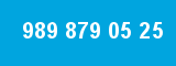 989 879 05 25